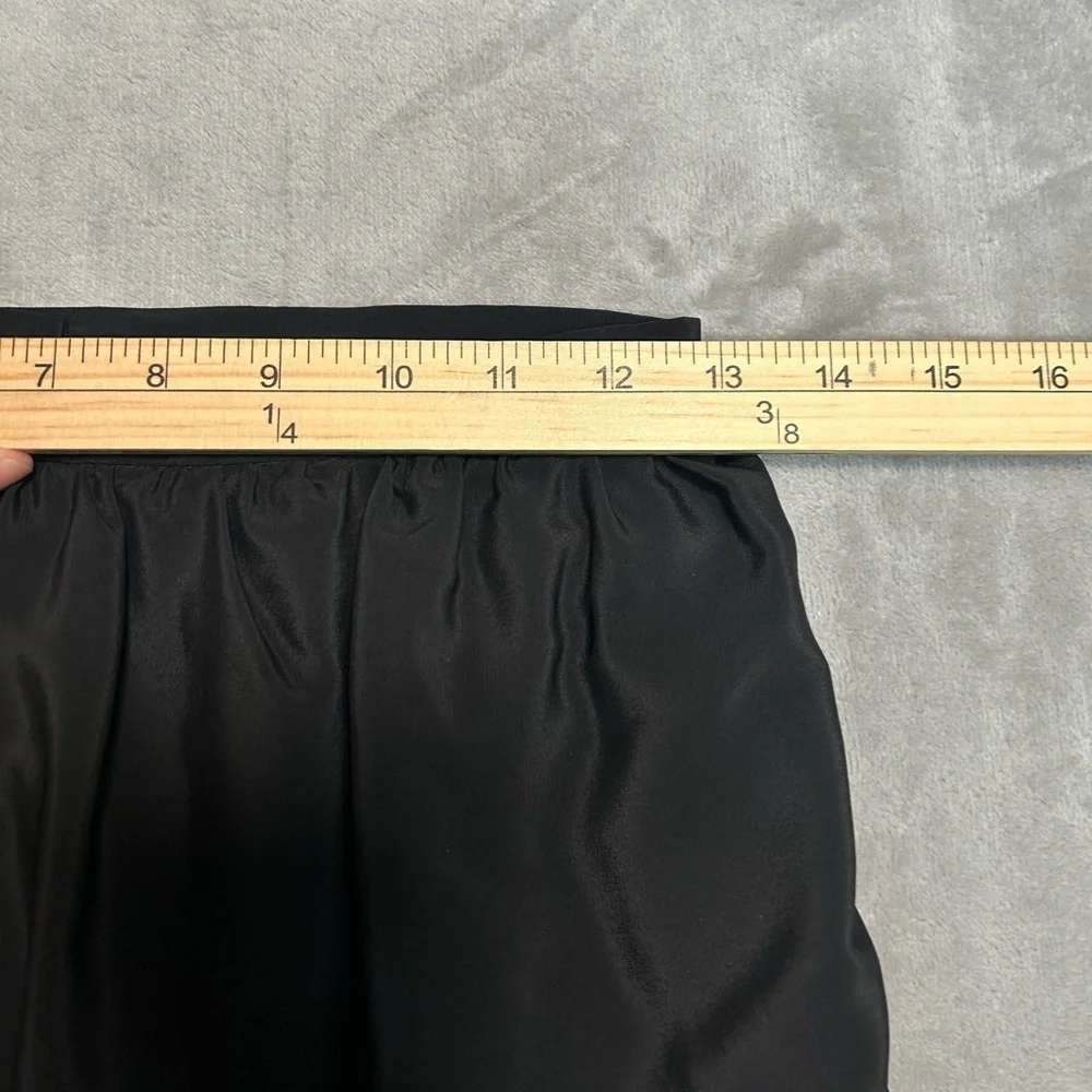 Doncaster Vintage Midi Length Skirt Women’s 8 Black Tribal Travel Worldly - Picture 4 of 5